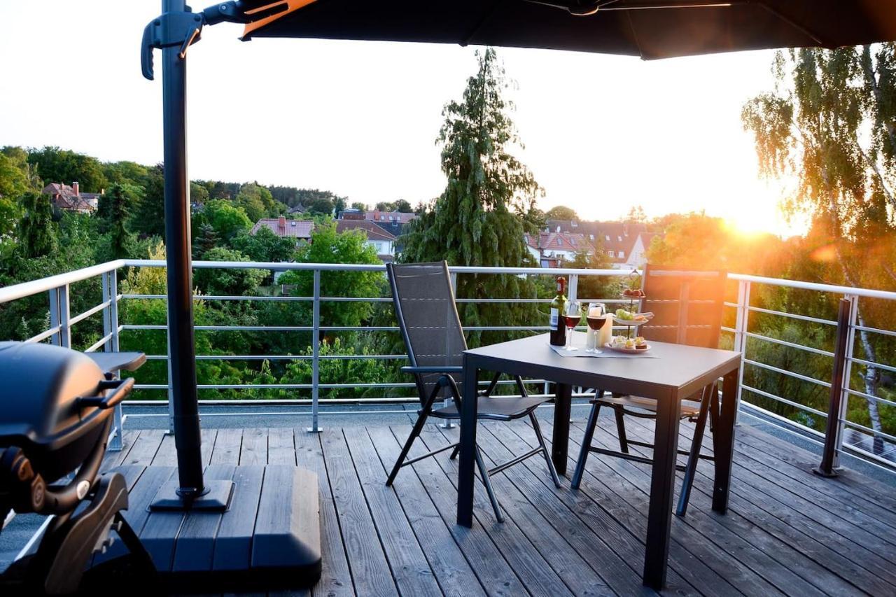 Apartmán Weitblick-Loft Mit Terrasse Rostock Exteriér fotografie