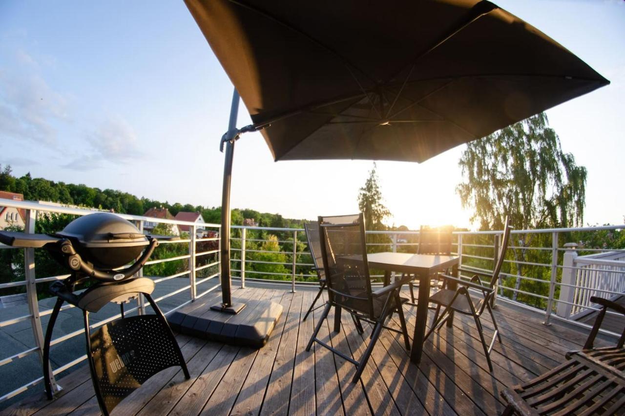 Apartmán Weitblick-Loft Mit Terrasse Rostock Exteriér fotografie